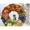 Tengerparti naplemente nyári ajtódísz 