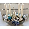 Párizsi karácsony adventi asztaldísz