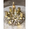 Pezsgő Diótörő adventi asztaldísz