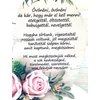 Óvónéni köszönő talpas szív