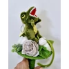 Krokodil ovis ballagási csokor